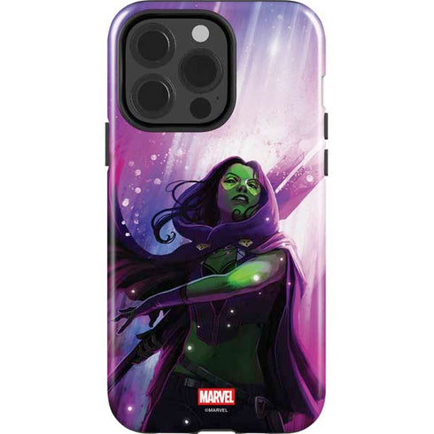 Marvel Gamora Shadow Assassin iPhone 15 Pro Impact Case